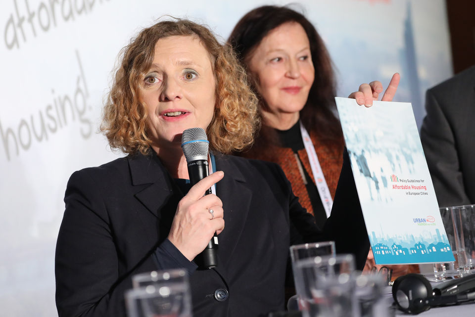 Michaela Kauer, co coordinator of the EU Urban Agenda Housing Partnership